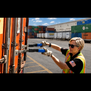 🚛 NEW Pro Grip Edition — Commercial Trailer Shipping Container Door Handle Leverage Tool